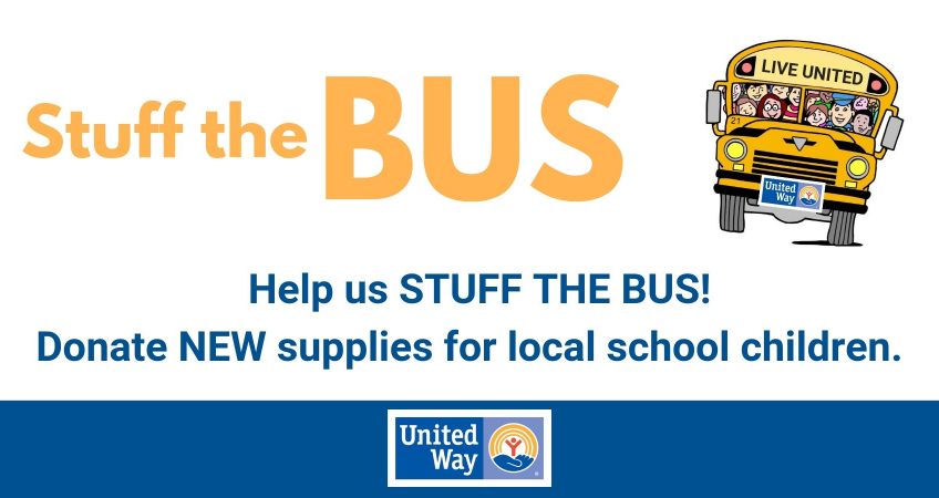 United Way and Local Partners Work To STUFF THE BUS to Help Kids ...